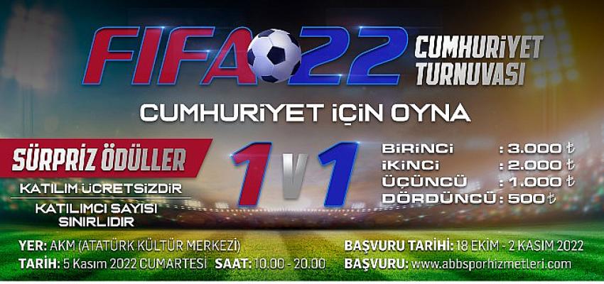 Antalya Büyükşehir ‘FİFA 22 Cumhuriyet Turnuvası’ Düzenleyecek