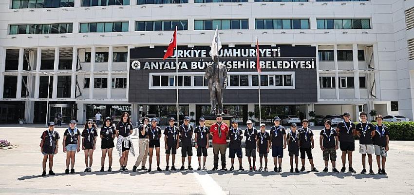 Antalya Büyükşehir izcilik yeni dönem başvuruları başladı