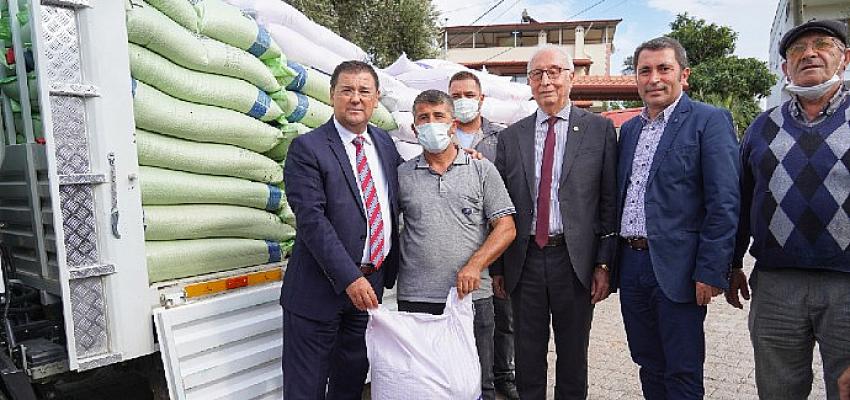 Milas Belediyesi’nden yüzde 50 Hibeli Buğday Tohumu Desteklemesi