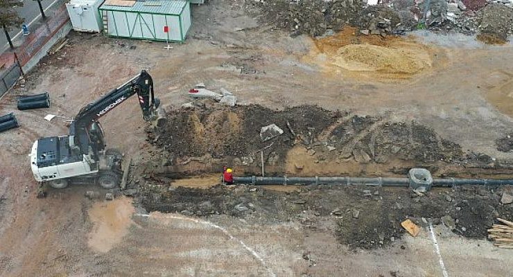 Milli İrade Meydanı’nda yoğun çalışma