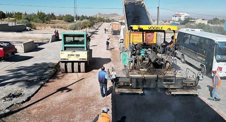 Nevşehir Mehmet Akif Ersoy Mahallesi 590. Sokakta Asfalt Çalışması Tamamlandı