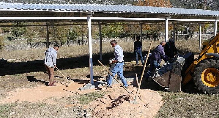 Antalya Büyükşehir İbradı’nın eksiklerini gideriyor