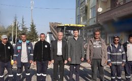 Çumra’da Şeyh Şamil Caddesi’ndeki Sıcak Asfalt Çalışmaları Tamamlandı