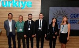Egeli akademisyen Doç. Dr. Tüney Kızılkaya COP27’ye katıldı