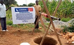 Kardeş Eli Derneği Bartın Amasra’da Hayatını Kaybeden Maden Şehitlerinin Anısına Su Kuyusu Açtı