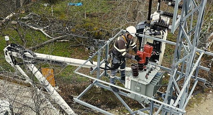 Başkent EDAŞ Bartın’da kış hazırlıklarını tüm gücüyle sürdürüyor