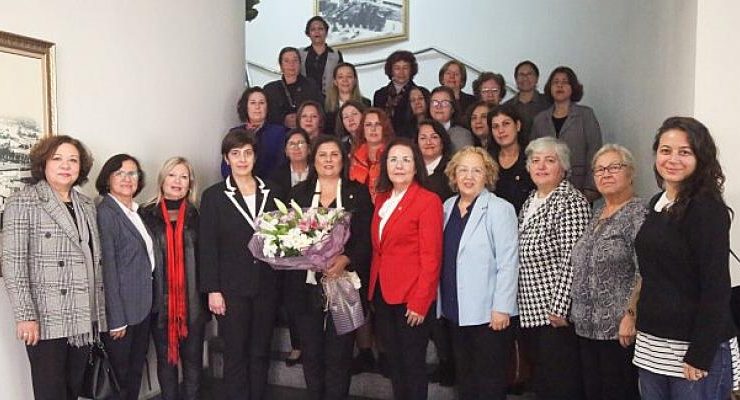 Cumhuriyet Halk Partili Kadınlardan Başkan Çerçioğlu’na Ziyaret