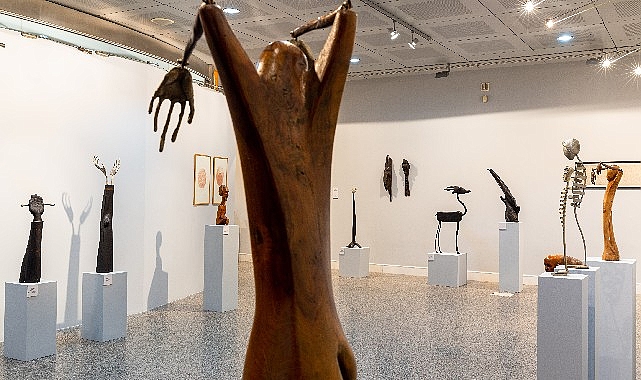 Saim Bugay'ın “Heykelin Sözü” Sergisi Kibele Sanat Galerisi'nde