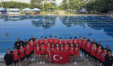 Bucalı millî yüzücü Bulgaristan'dan altın madalya ile döndü