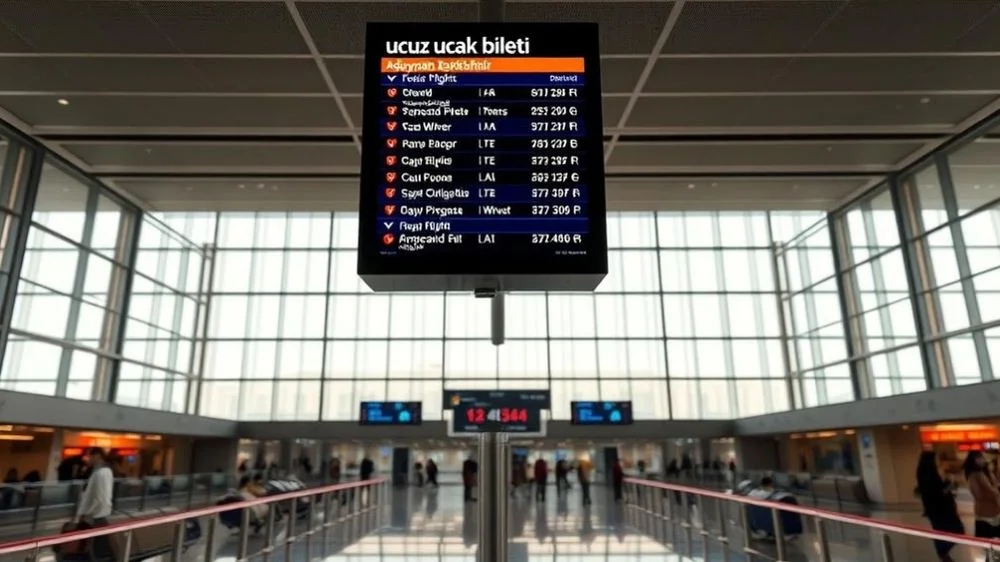 Adıyaman Eskişehir Uçak Bileti – En Uygun Fiyatlar