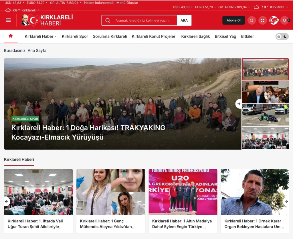 Trakya’nın Dijital Sesi: Kırklareli Haberi ile Şehrin Nabzını Tutun