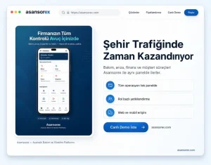 Asansorex.com Şehir Trafiğinde Zaman Kazandırıyor