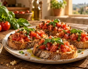 İtalyan Mutfağının Pratik Başlangıcı: Domatesli Bruschetta Nasıl Hazırlanır?